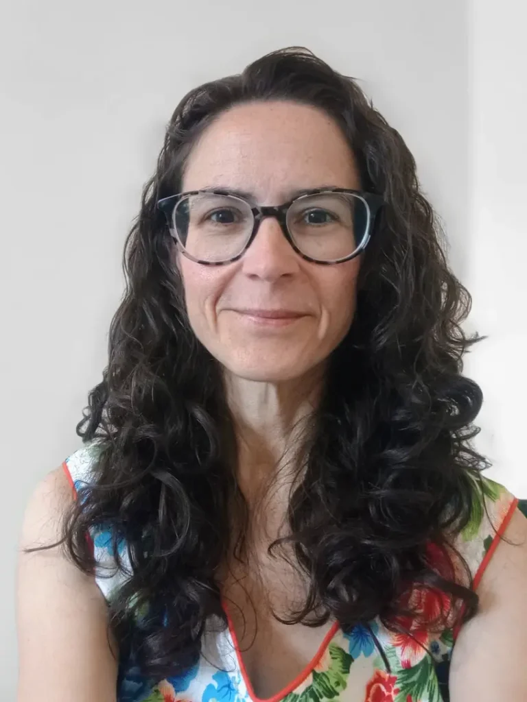 Rebecca Wilkinson, integrative counsellor in Plymouth, smiling in a professional headshot.